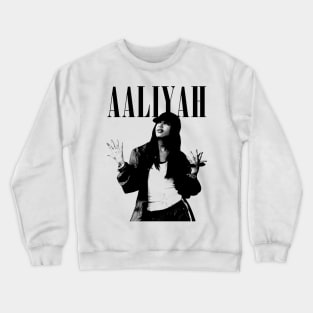 Aaliyah 80s 90s Vintage Crewneck Sweatshirt